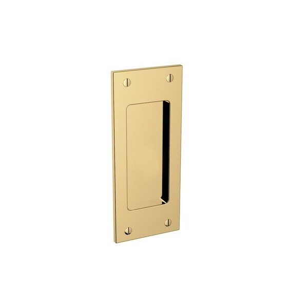 Passage Sliding Door Locks Unlacquered Brass, BALDWIN ESTATE, Mfr# PD006.031.PASS